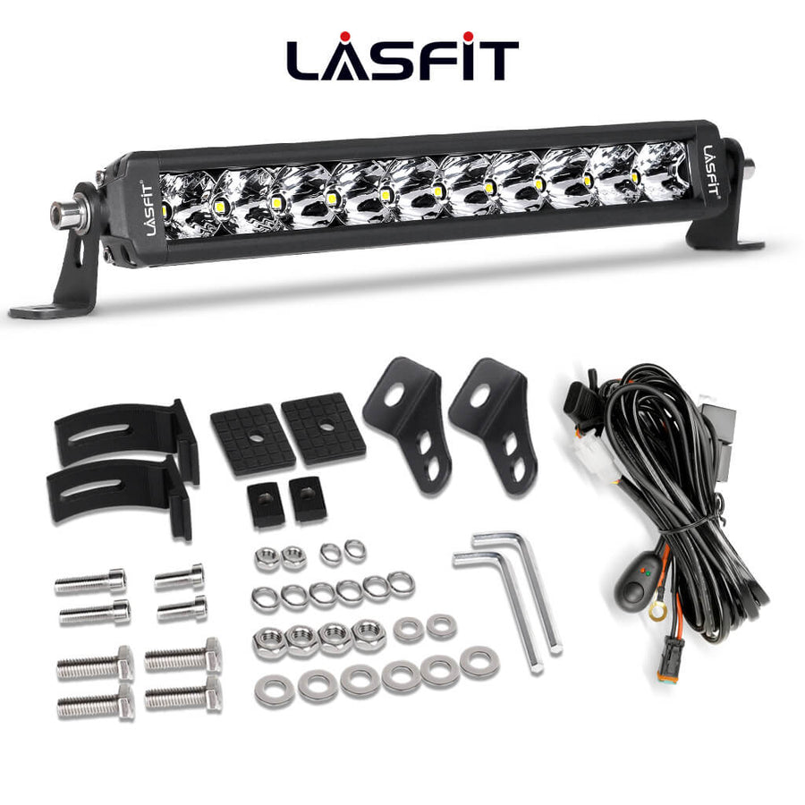 Lasfit 12-Inch LED Light Bar - Spot/Flood Combo