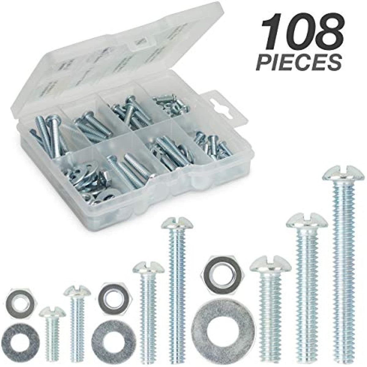 PEV Fastener Assortment — 108 Piece Repair Kit