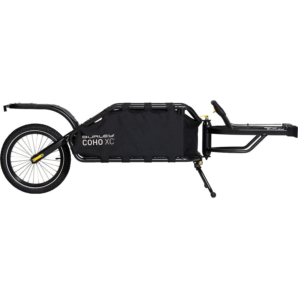 Burley Coho XC single-wheel cargo trailer for bikepacking
