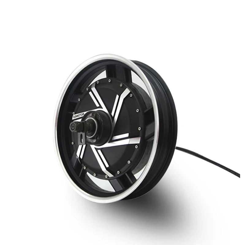 QS273 72V 8000W E-Motorcycle Hub Motor V3, 17 inch Moped Rim