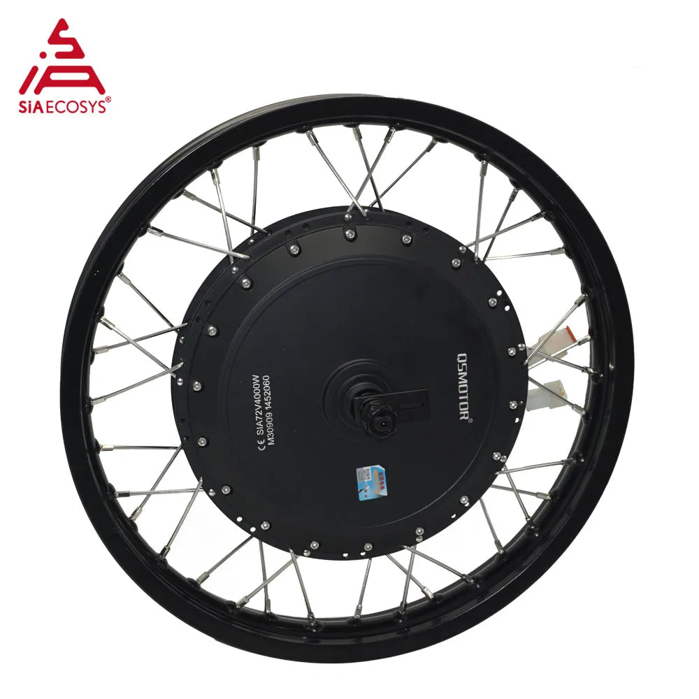 72V/96V 12000W E-Motorcycle Conversion Kit — QS273 V3 Hub Motor + Controller