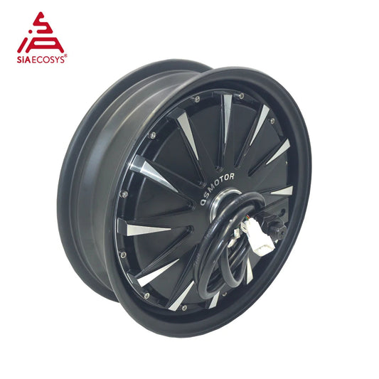 Brushless 1500W e-scooter hub motor with disc brake mount, 140 N.m torque
