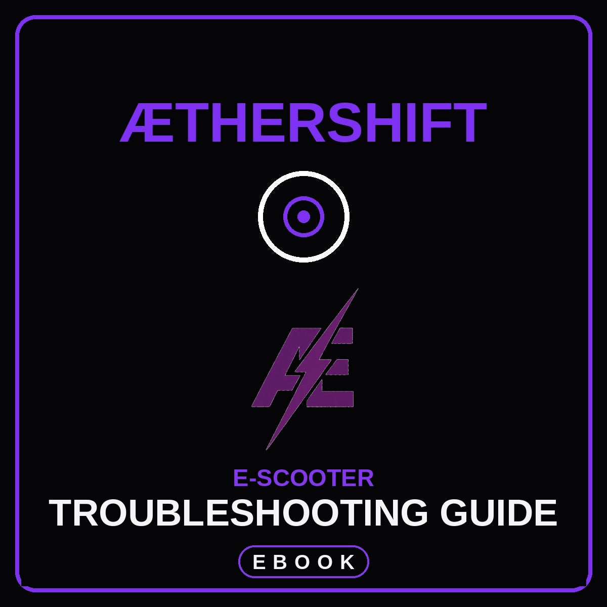 E-Scooter Troubleshooting Guide - ebook cover