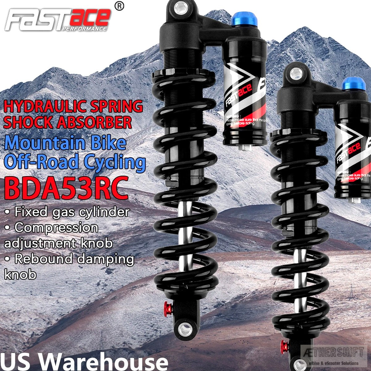 Fastace 265mm rear shock for Sur-Ron Light Bee