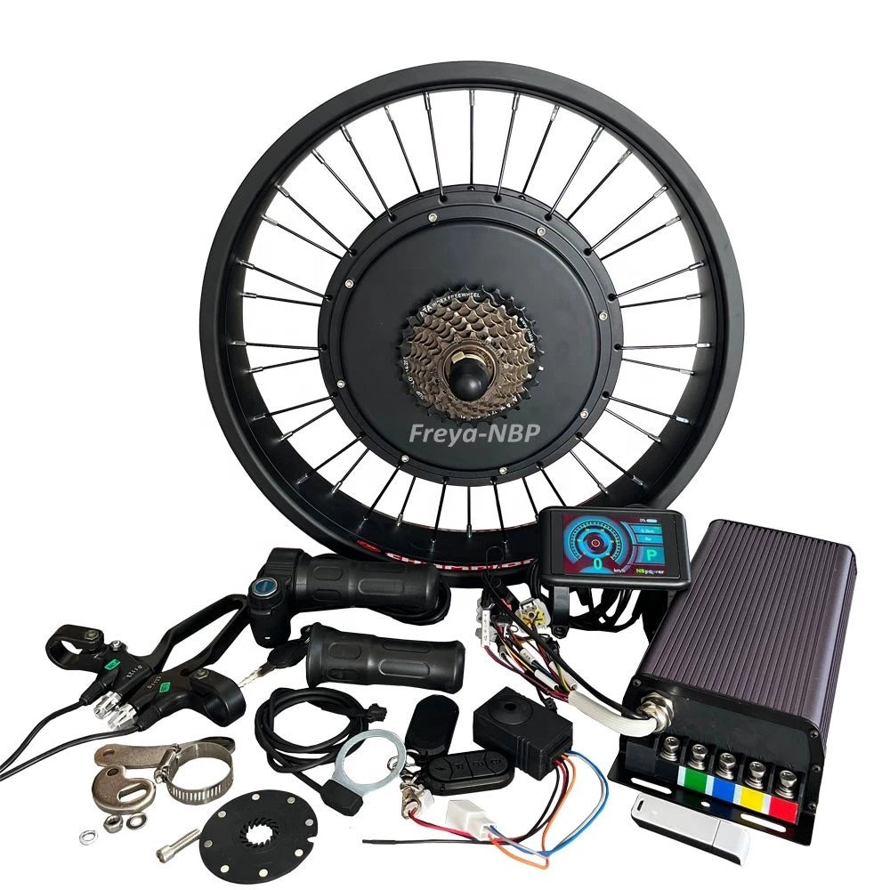 20x4.0 QS205 V3 72V 3000W/5000W Conversion Kit with Sabvoton Controller