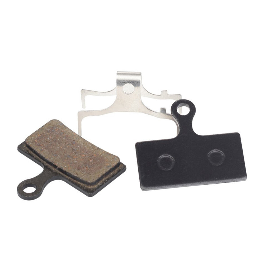 Resin disc brake pad sets, two pairs