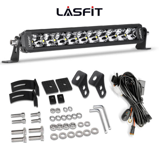 Lasfit 12-Inch LED Light Bar - Spot/Flood Combo