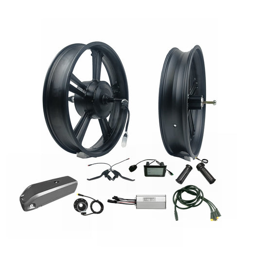 48V 52V geared fat tire rear hub motor 20x4.0
