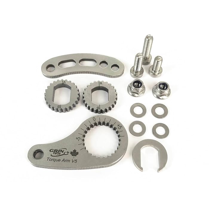 Grin torque arm for e-bike hub motors