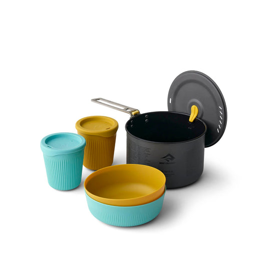 Sea to Summit Frontier Ultralight One Pot Cook Set 2L — 5-piece nesting camp cook kit