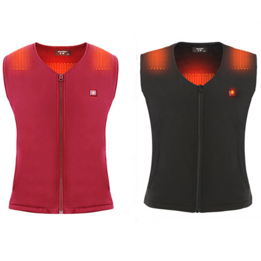 Heated Vest with Battery Pack - 3-Level Heating