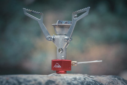 MSR PocketRocket 2 ultralight canister stove for backpacking and bikepacking