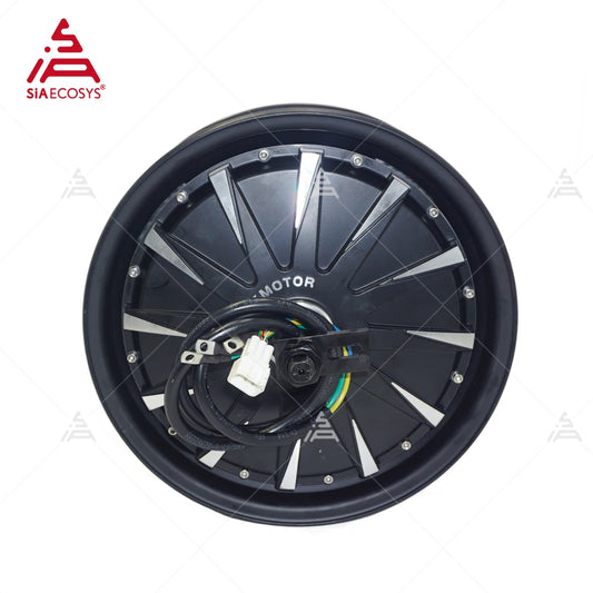48V 1500W hub motor built into a 12-inch e-scooter rim