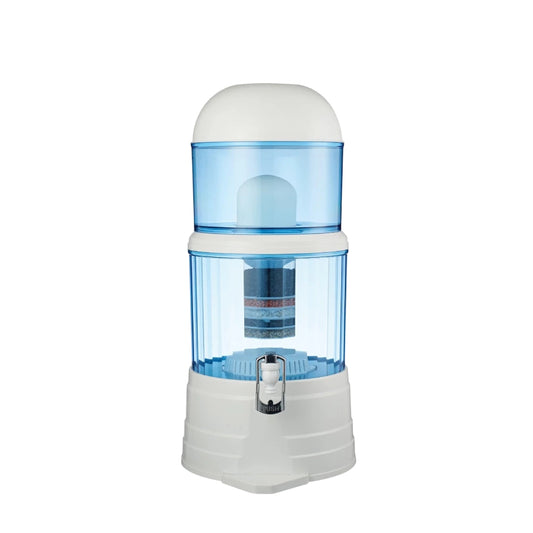 Gravity Water Filter Pot - 14L Countertop Ceramic Mineral Dispenser