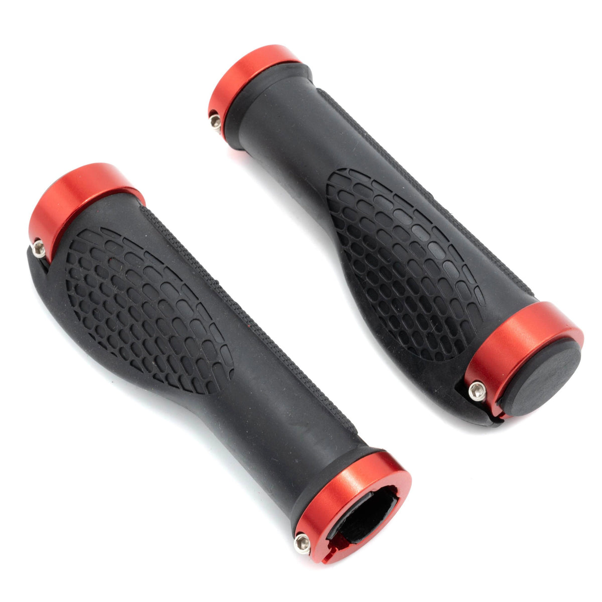 Non-Slip Rubber Handlebar Grips — Blue