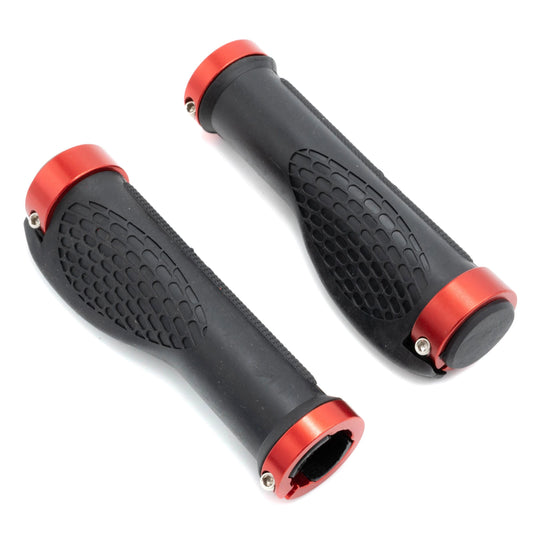 Non-Slip Rubber Handlebar Grips — Blue