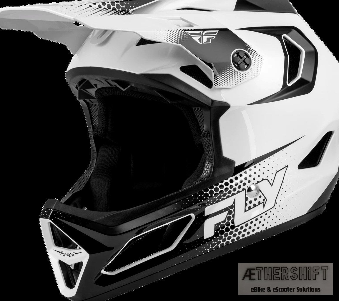 Fly Racing Rayce full-face helmet for high-power e-bike and scooter riding