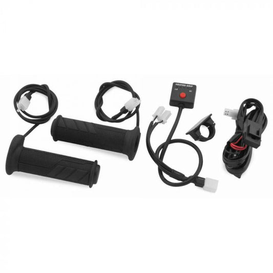 BikeMaster Heated Grips - 12V, 5-Level Controller