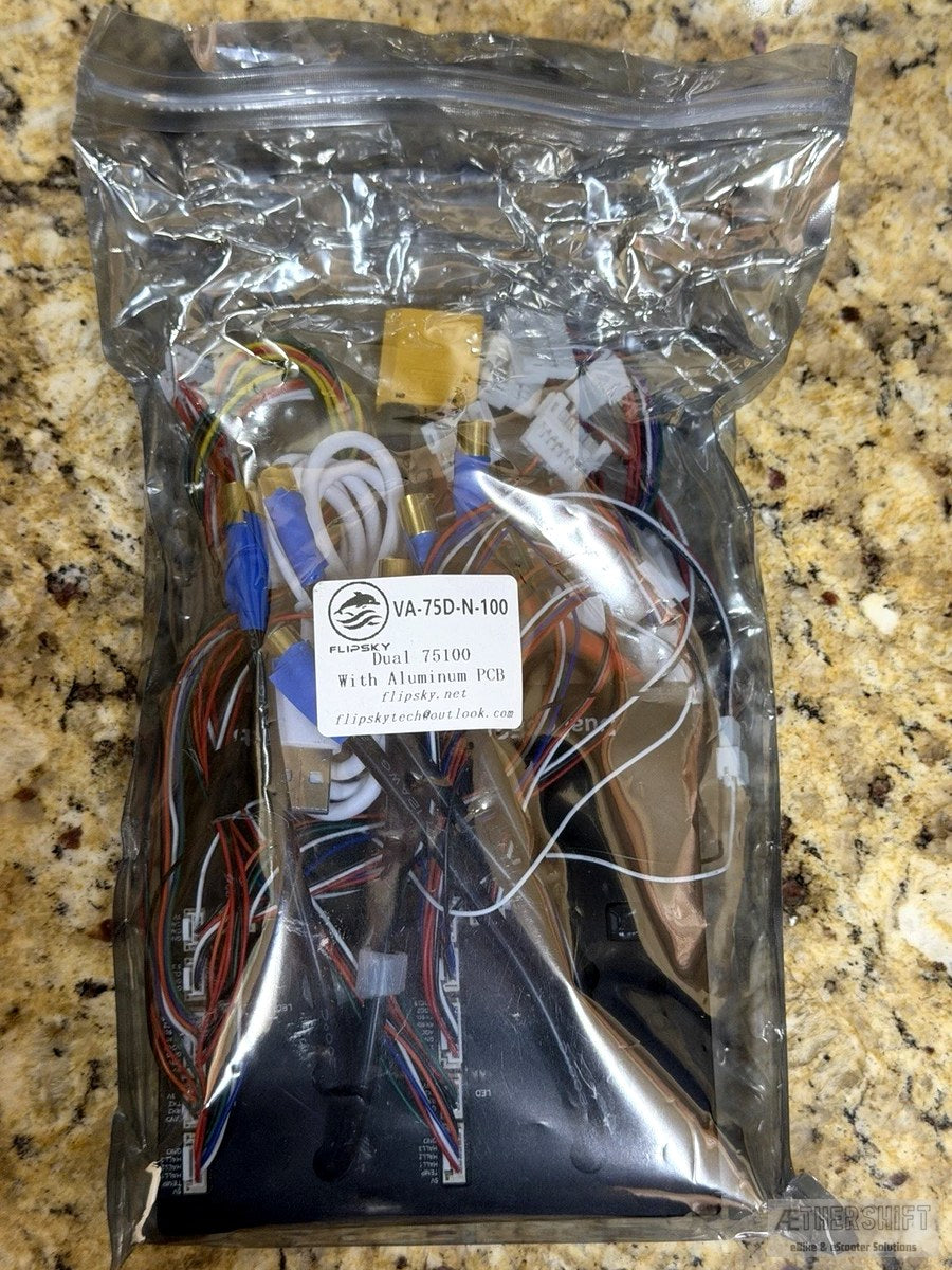 AetherShift Hydra dual motor e-bike controller, 75V 100A per side