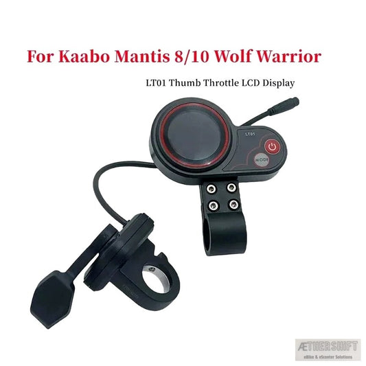 Kaabo thumb throttle kit for Mantis and Wolf series e-scooters