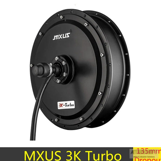 MXUS 3000W direct drive hub motor, 135mm dropout