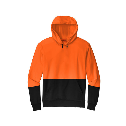 High-viz reflective safety hoodie for e-bike and scooter riders