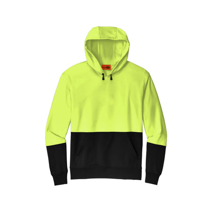 High-viz reflective safety hoodie for e-bike and scooter riders