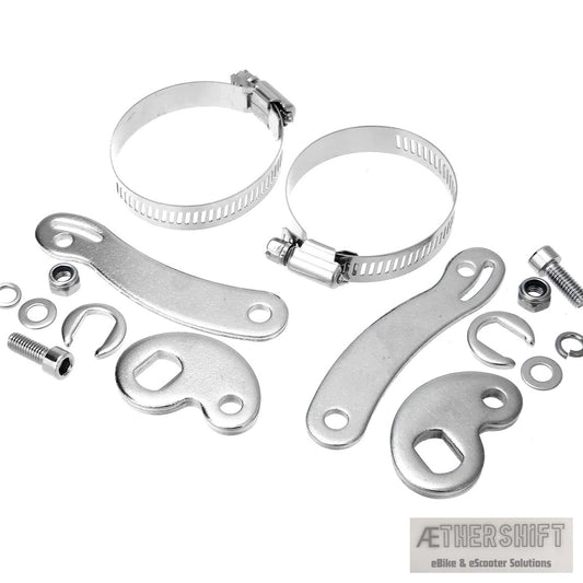 Universal M14 steel torque arm for hub motor e-bike axles