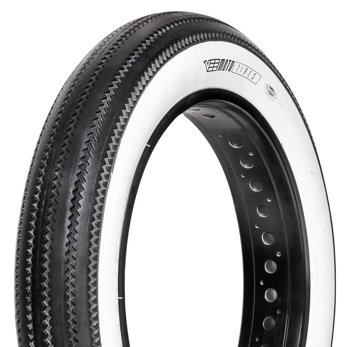 Vee Tire Zig Zag — 26 x 4.0 Fat Tire (White Wall)