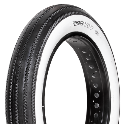 Vee Tire Zig Zag — 26 x 4.0 Fat Tire (White Wall)
