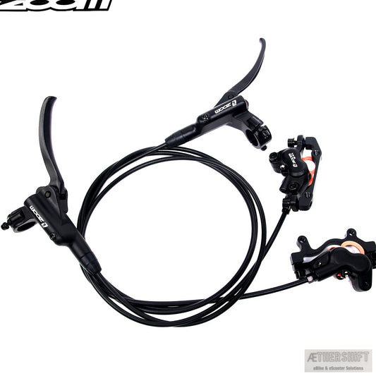 Zoom hydraulic rear brake caliper for electric scooters